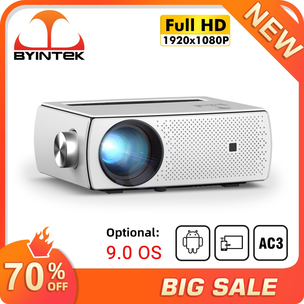 BYINTEK K18 ޴ ̴ Ǯ HD Ƽ 1920*1080 LCD..